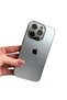 Silver Case for iPhone 13 Pro Max, Polyurethane - 2