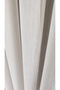 Cream Organic Bamboo Tulle Curtain 1/3 Dense Pleats No Wrinkle No Ironing Required - 7