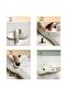 8 قطع من مشابك الحزام، (لزوجتين من النعال) مشبك حزام شبشب بلاستيكي متين - 2