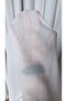 White Organic Bamboo Tulle Curtain 1/3 Dense Pleats No Wrinkle No Ironing Required