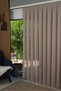 Stylish Quality Gramage Crystal Linen Coffee Living Room Kitchen Bedroom Tulle Curtain 1/2.5 Regular Pleated Zet - 4