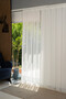 Elegant Silver Natural Effect Linen Look Ironing Non-Ask Tulle Curtain 1/2.5 Normal Pleated Demr - 7