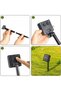 String light, LED, 100 small bulbs, 10m, solar charging, warm white light - 6