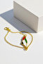 Steel Bracelet Palestine Map Gold Plated - 6