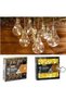 LED string light, Moza model, 10 bulbs, 380cm, solar charging, warm white light - 2