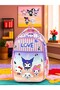 Primary School Orthopedic Waterproof Water Bottle 3 Compartments Nutritional 2-Piece Primary School Girl Backpack - 5