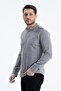 Men's Mandarin Collar Linen Shirt 2514 - 4