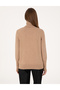 Beige Slim Fit Turtleneck Basic Sweater 50310886-Vr011 - 5