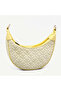 Uderra Yellow Quilted Genuine Leather Shoulder Bag-S1Km0025 - 3