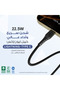 كابل Lion X iPhone PD، قماش، 1 متر - 2