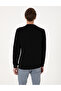 Black 2 Thread Regular Fit Crew Neck Basic Sweatshirt 50314054-Vr046 - 5