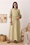 Muslin Dress Light Sage