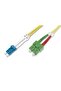 Cable Digitus, 1m, OS2, Yellow - 2