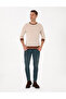 Kum Melange Slim Fit Crew Neck Wool Blend Sweater 50315712-Vr123 - 4