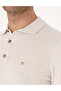 Stone Slim Fit Polo Neck Basic Knitwear Sweater 50314189-Vr049 - 7