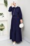 Milda Jacket Dress Double Suit 1579 - Navy Blue - 2