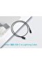 322 USB-C to Lightning Cable (Braided) 3ft - - 2