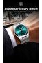 Poedagar Original Stainless Steel Watch Waterproof 3Atm with Calendar - 4