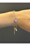 Steel Clover Women's Bracelet - 5
