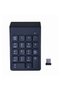 Wireless Numeric Keyboard, Gembird, Black - 4