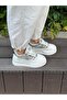Women's High-Top Lace-Up Walking Shoes 6 cm Sole Length - 4