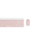Wireless Keyboard and Mouse Combo MK470, Slim, US Layout, Rose - 4