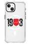 iPhone 15 Compatible Ata Signature 1903 Magsafe Transparent Licensed Phone Case