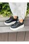 Women's Thick Sole Stone Sneakers - 2