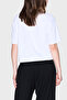 100% Cotton Cropped Fit Crew Neck Logo t Shirt t Shirt Xw001364 Af15085 - 3
