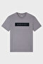 Logo Printed Cotton Regular Fit Crew Neck T-Shirt Men T SHİRT XM001425 AF1036 - 5