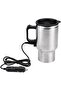 450ml Car Electric Mug Stainless Steel Travel Heating Cup Coffee Tea Insulated Heated with Ci