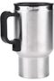 Car Heating Cup, 12V 450ml Electric Stainless Steel Travel Coffee Mug, Vacuum Insulated Heated Cup t - 5
