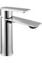 Washbasin Mixer for Bathroom, Hot and Cold Water, with Pipes