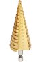 4-32mm HSS Step Drill Bit Straight Groove Step Drill Bit Titanium Coated Wood Metal Hole Cutter Core
