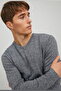 Erkek V Yaka Triko - Basic - 4