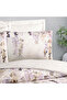 Clara Single Ranforce Duvet Cover Set Beige (3 Pieces) Single Duvet Cover Set - 2