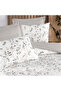Linea Single Ranforce Duvet Cover Set Beige (3 Pieces) Single Duvet Cover Set - 2