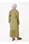 Modal Fabric Comfortable Fit Long Tunic & Dress Double Set - Light Khaki - - 5