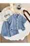 Cotton Double Layer Muslin Bottom Top Set - 3