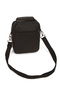 Black Faux Leather Sports Hand & Shoulder Bag - 4
