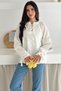 Women's White Cotton Blouse with Lace and Embroidery Details - 5