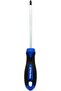 4-Piece Magnetic Screwdriver Set, Phillips & Slotted, Non-Slip Handle, Blue, VT2215 - 3