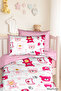 Newborn Baby Bedding Set Bear Toy Pink - 2