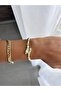 Gold Snake Brand Model Gold Bracelet