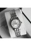 Hm27079S01-2 Women Wrist Watch with Steel Band