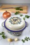 22 No. 3 Lt Enamel Pot, Serving, Food Camping, Picnic, Dowry