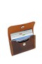 Genuine Leather Handmade Men's Card Holder Wallet - Stitched Detail - 3
