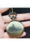Ottoman Tughra Chain Clock - 2