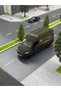 Pull Drop Diecast Model Car 10cm - Mercedes Sprinter Cargo Car Ups Metal with Openable Door - 2