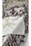5 D Digital Fabric Ruffle Bed Sheet Suitable for Bed 160X200 Cm, Two Pillowcases and Pique